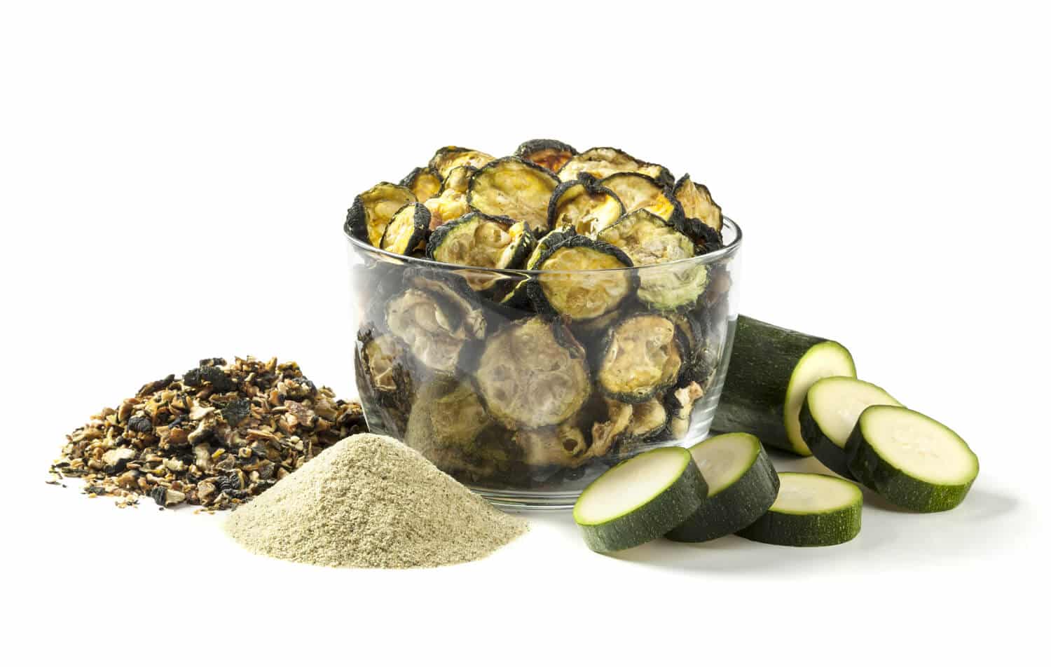 MicroDried® Zucchini Sliced, Fragments  and Powder